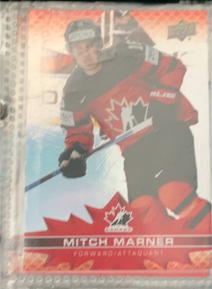 2021-22 Upper Deck Tim Hortons Team Canada #49 Mitch Marner — front