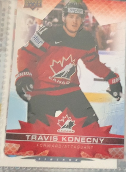 2021-22 Upper Deck Tim Hortons Team Canada #unknown Travis Konecny — front