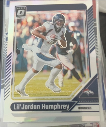 2024 Donruss Optic #60 Lil' Jordan Humphrey — front