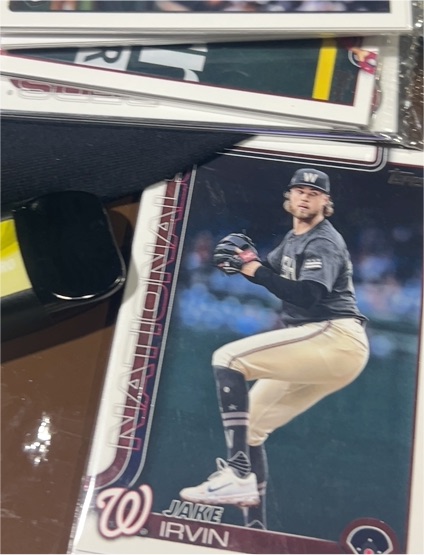 2023 Topps #N/A Jake Irvin — front