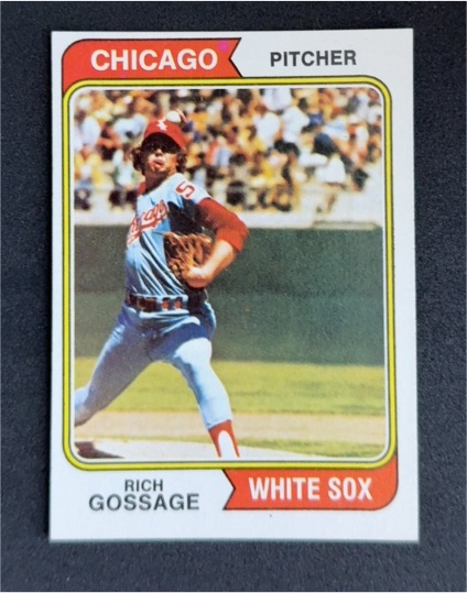 1974 Topps #542 Rich Gossage — front