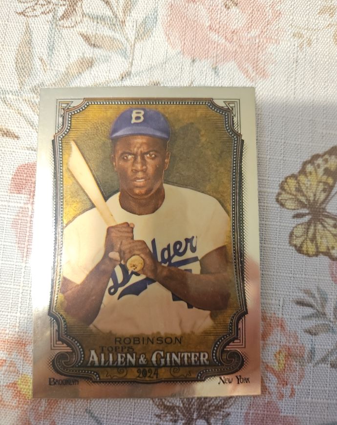 2024 Topps Allen & Ginter #170 Jackie Robinson — front