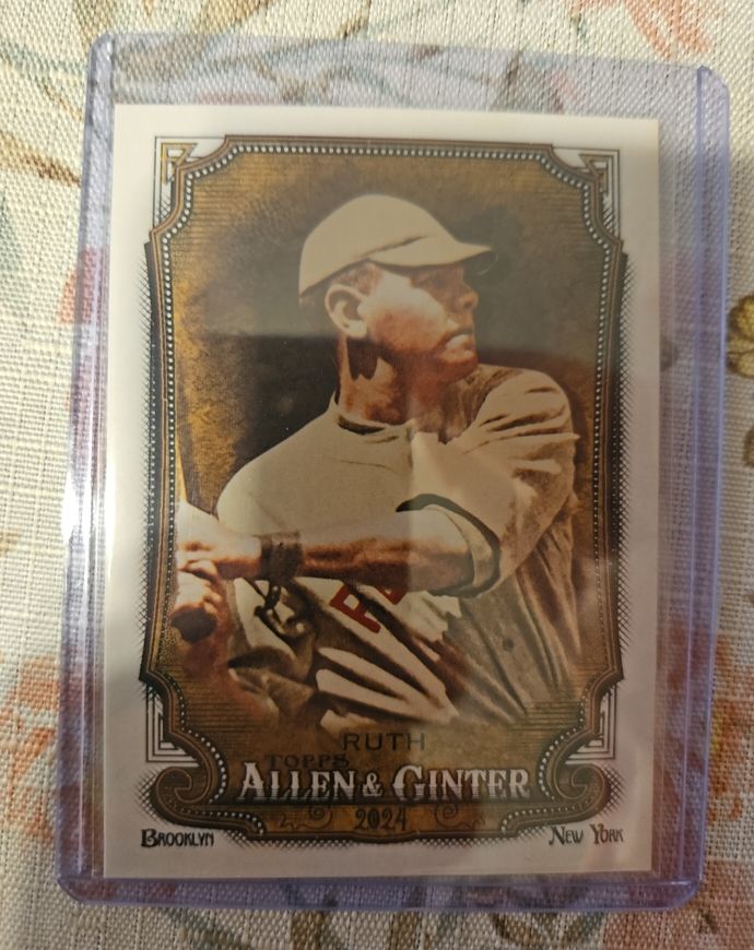2024 Topps Allen & Ginter #198 Babe Ruth — front