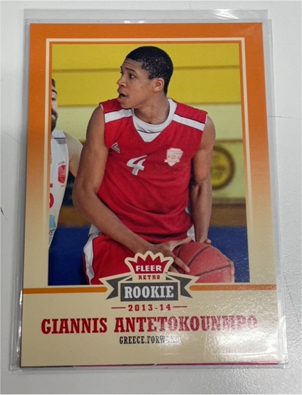 2013-14 Fleer Retro #47 Giannis Antetokounmpo — front