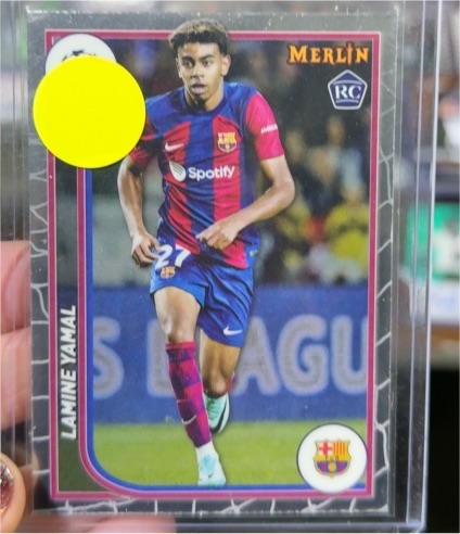 2023-24 Topps Merlin UEFA Club Competitions #27 Lamine Yamal — front