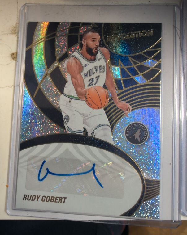 2024-25 Panini Revolution #AU-RDG Rudy Gobert — front