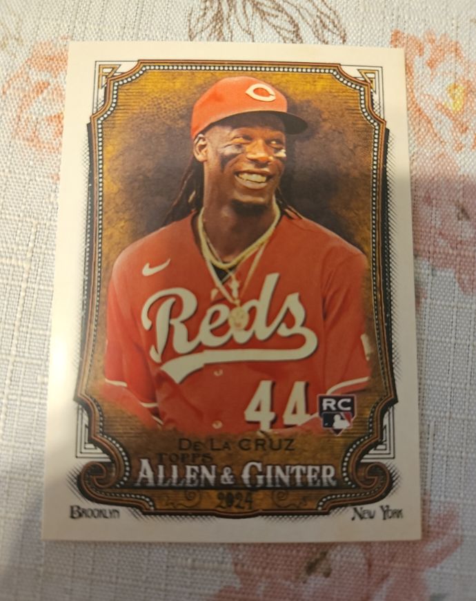 2024 Topps Allen & Ginter #44 Elly De La Cruz — front