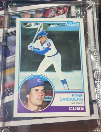 1983 Topps #83 Ryne Sandberg — front
