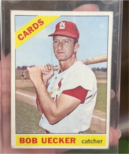 1966 Topps #91 Bob Uecker — front