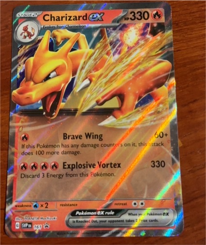 2024 Pokémon Scarlet & Violet Promo #161 Charizard ex — front