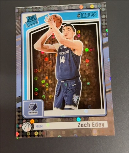 2024-25 Panini Donruss #239 Zach Edey Rated Rookie — front