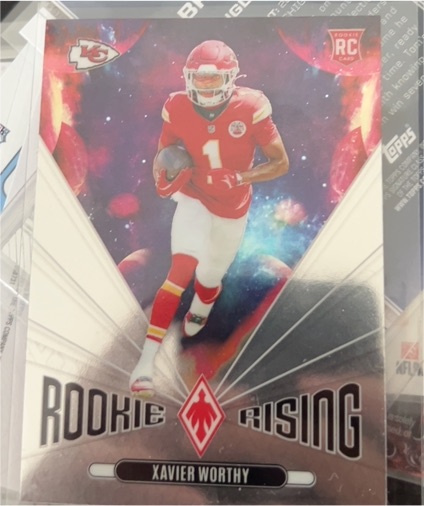 2024 Panini Phoenix Rookie Rising #RR-XWY Xavier Worthy — front