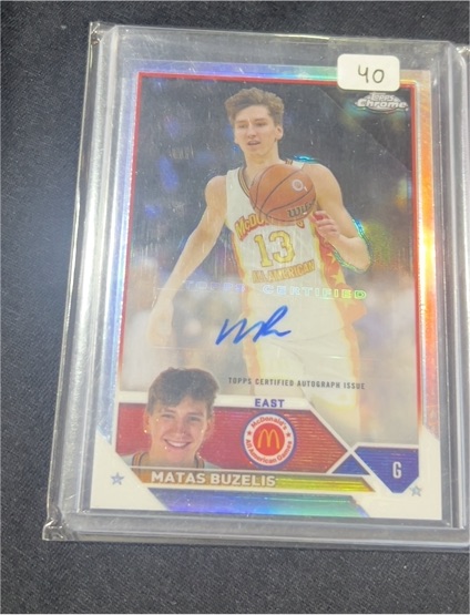 2023 Topps Chrome McDonald's All American #13 Matas Buzelis — front