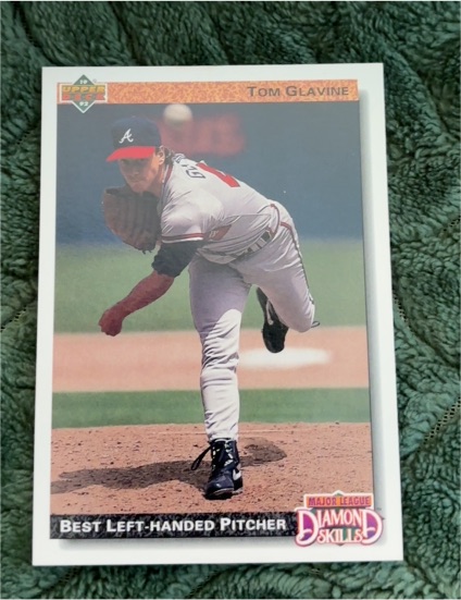 1992 Upper Deck #713 Tom Glavine — front