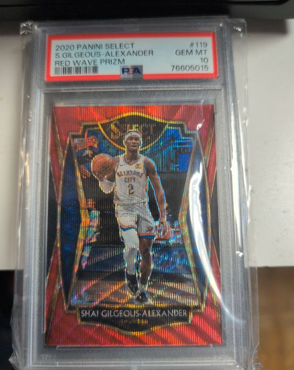 2020 Panini Select #119 Shai Gilgeous-Alexander — front
