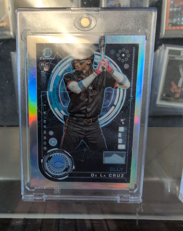 2024 Bowman Chrome #BAI-1 Elly De La Cruz — front