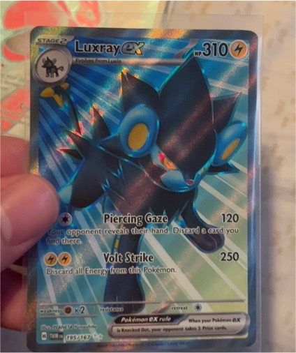 2024 Pokémon TCG #195 Luxray ex — front