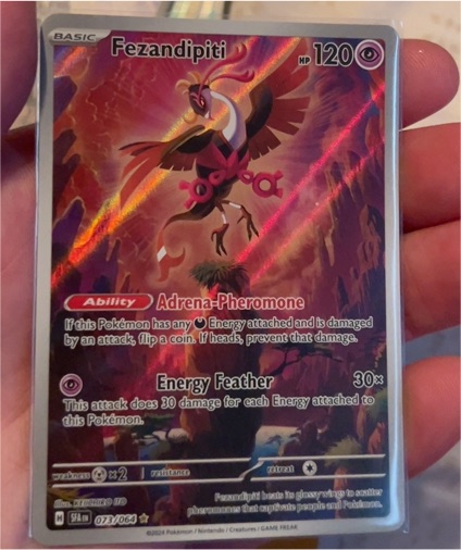 2024 Pokémon SV: Shrouded Fable #073/064 Fezandipiti — front