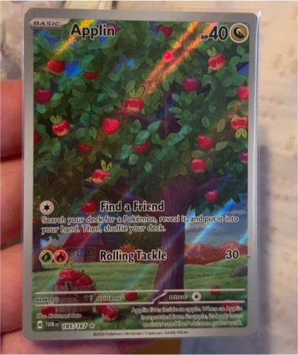 2024 Pokémon SV06: Twilight Masquerade #185 Applin — front