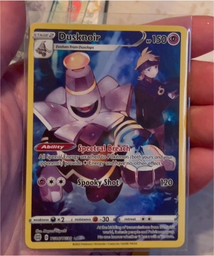 2022 Pokémon TCG Brilliant Stars #TG06/TG30 Dusknoir — front