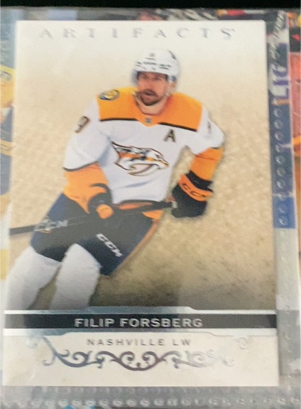 2021-22 Upper Deck Artifacts #99 Filip Forsberg — front