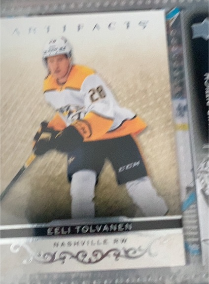 2021-22 Upper Deck Artifacts #82 Eeli Tolvanen — front