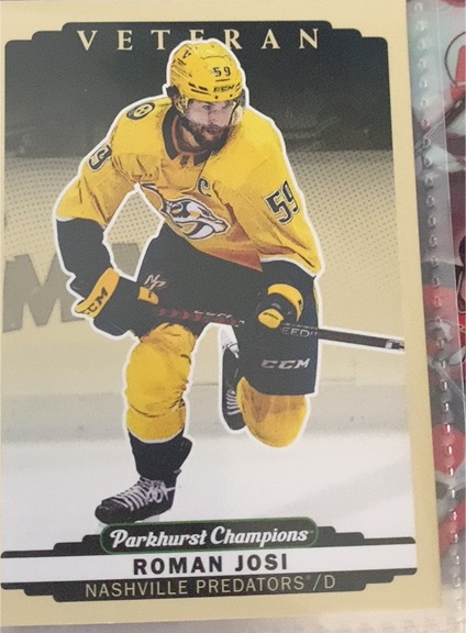2022-23 Upper Deck Parkhurst Champions #210 Roman Josi — front
