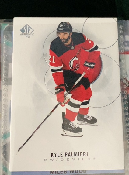 2020-21 Upper Deck SP Authentic #96 Kyle Palmieri — front