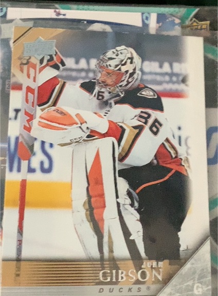 2005-06 Upper Deck Tribute #T-2 John Gibson — front