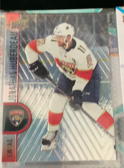2022-23 Upper Deck Tim Hortons #11 Jonathan Huberdeau — front