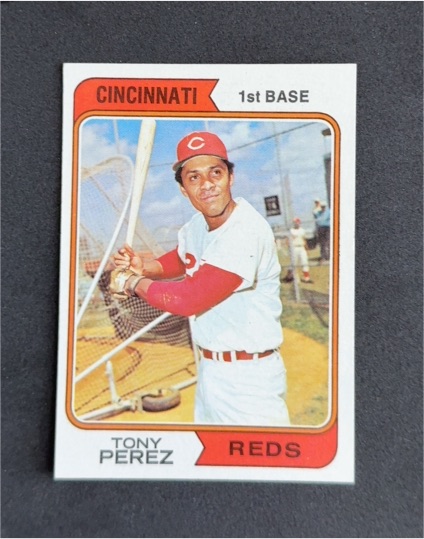 1974 Topps #230 Tony Perez — front