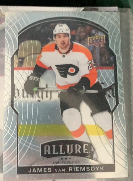 2020-21 Upper Deck Allure #17 James van Riemsdyk — front