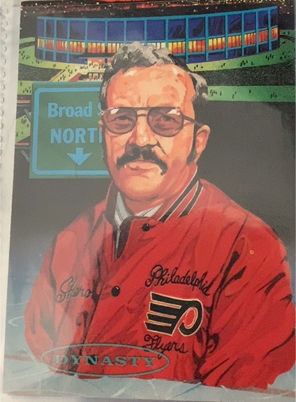 1992-93 Parkhurst #480 Fred Shero Philadelphia Flyers — front