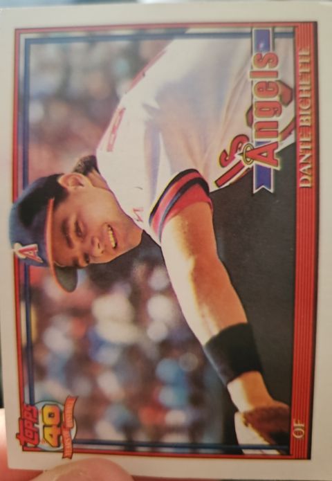1991 Topps #564 Dante Bichette — front