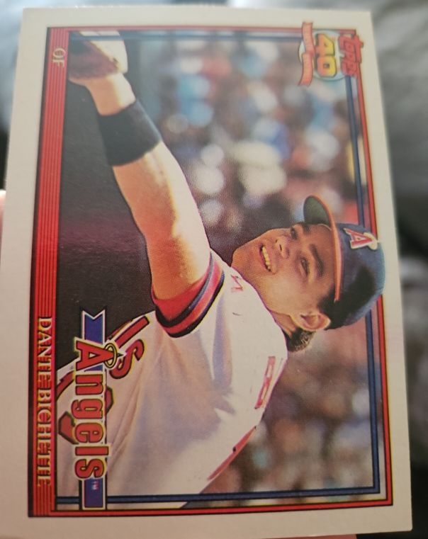 1991 Topps #564 Dante Bichette — front