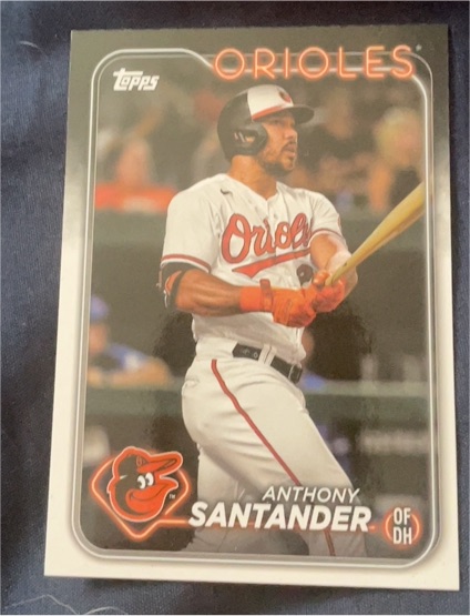 2024 Topps #648 Anthony Santander — front