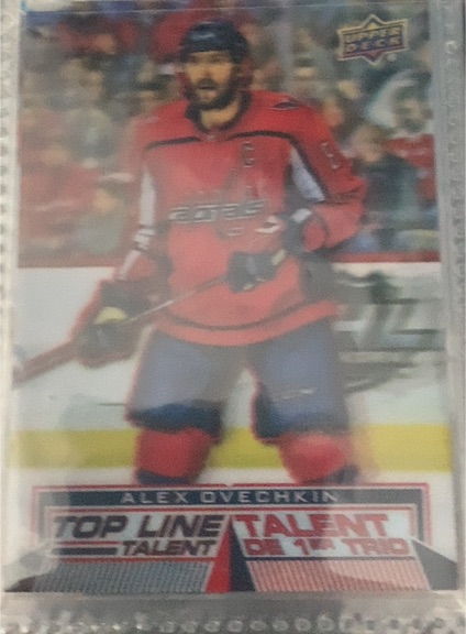 2018-19 Upper Deck Tim Hortons #TLT-9 Alex Ovechkin — front