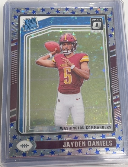 2024 Panini Donruss Optic #248 Jayden Daniels — front