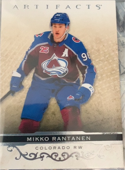 2021-22 Upper Deck Artifacts #85 Mikko Rantanen — front
