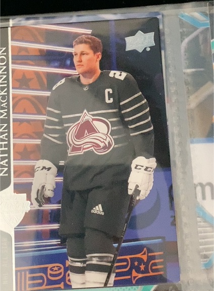 2020-21 Upper Deck Extended #659 Nathan MacKinnon — front