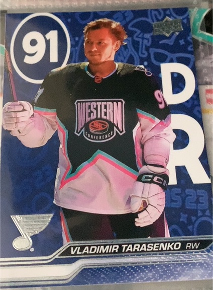 2023-24 Upper Deck Extended #671 Vladimir Tarasenko — front