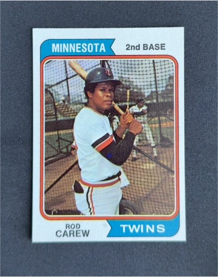 1974 Topps #50 Rod Carew — front