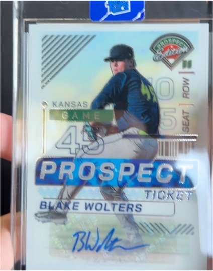 2024 Panini Prospect Edition #82 Blake Wolters — front