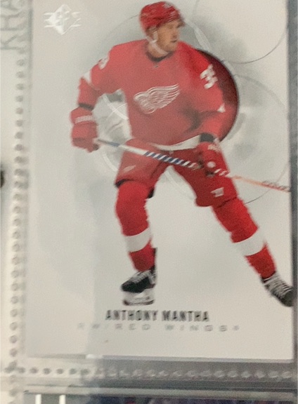 2020-21 Upper Deck SP #14 Anthony Mantha — front