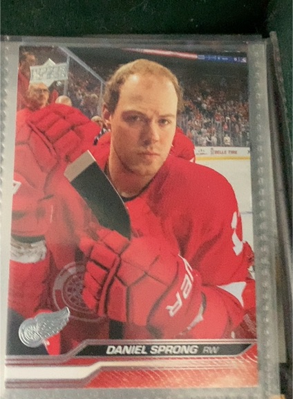 2023-24 Upper Deck Extended Series #553 Daniel Sprong — front
