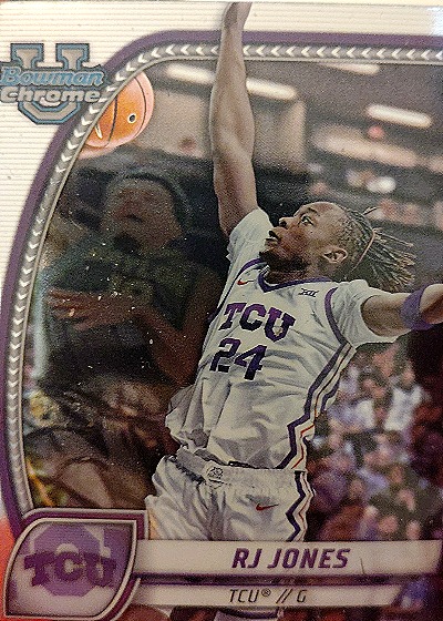 2024-25 Bowman University Chrome #84 RJ Jones — front