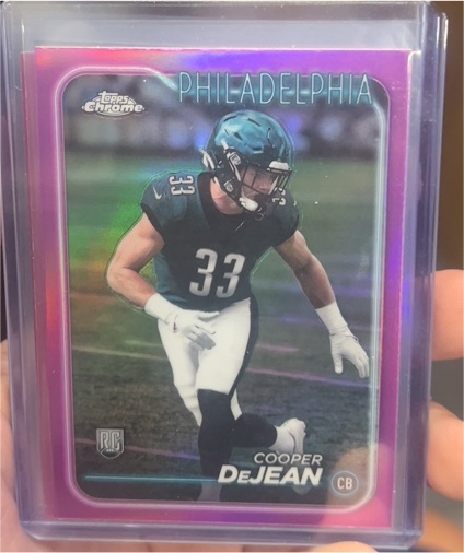 2024 Topps Chrome #232 Cooper DeJean — front