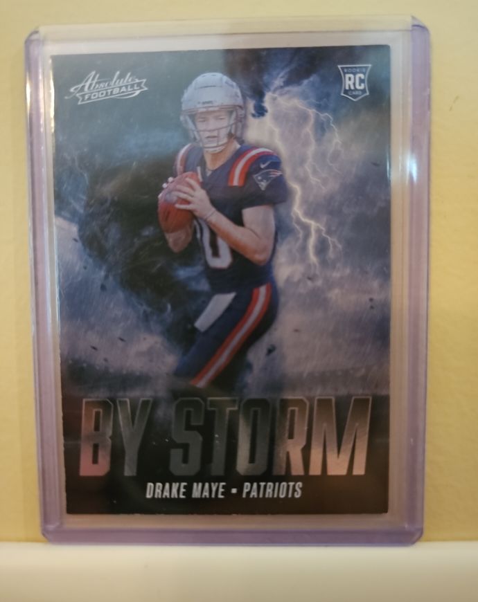 2024 Panini Absolute - By Storm #BS-DME Drake Maye — front