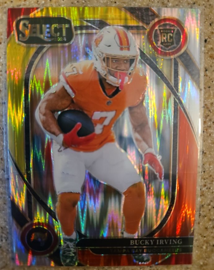 2024 Panini Select #95 Bucky Irving — front