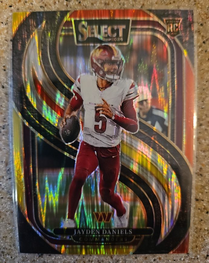 2024 Panini Select #112 Jayden Daniels — front